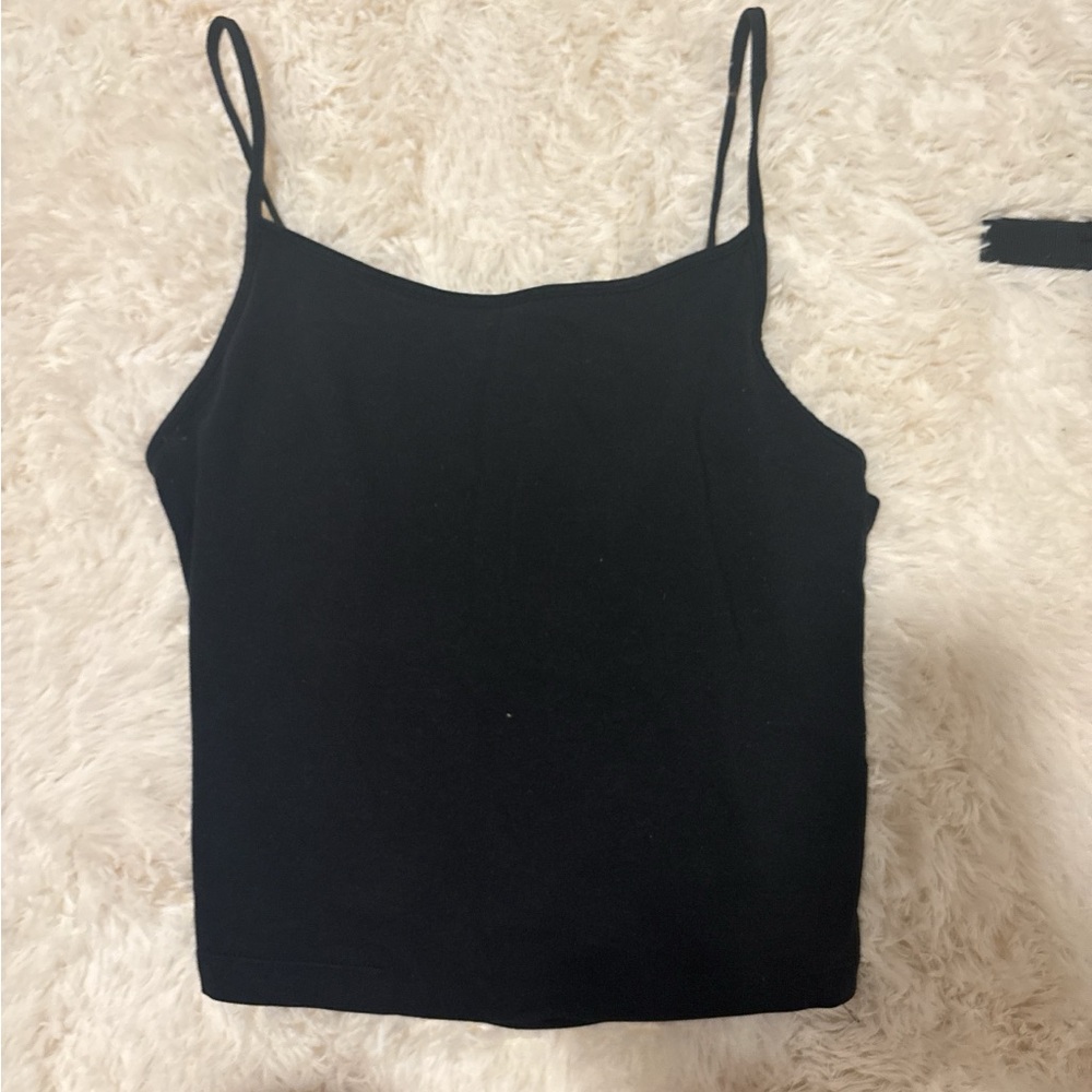 wild fable Black Spaghetti Strap Camisole